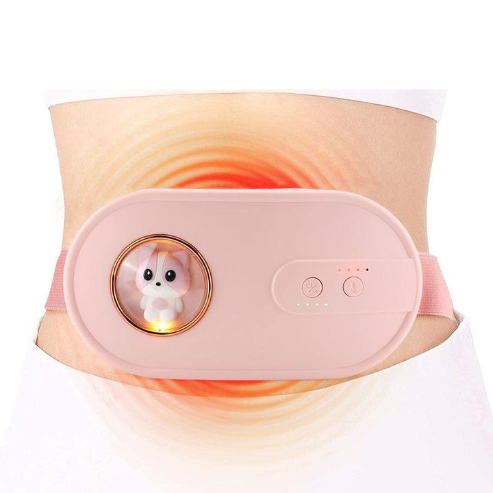 Portable Menstrual Heating Pad with Massage - Period Pain Relief & Warm Compress