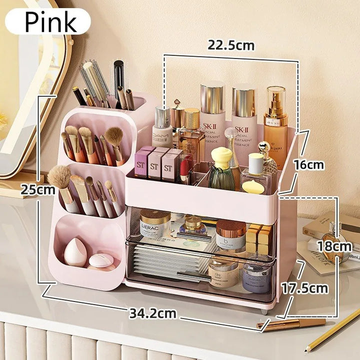 Large Makeup Organizer with Drawers