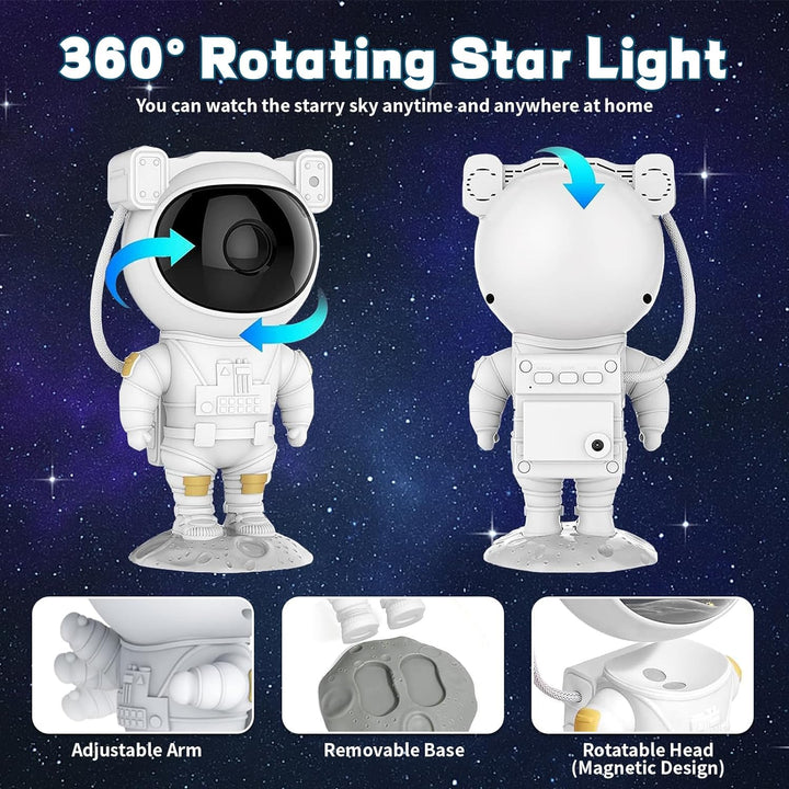 Astronaut Star Projector Lamp