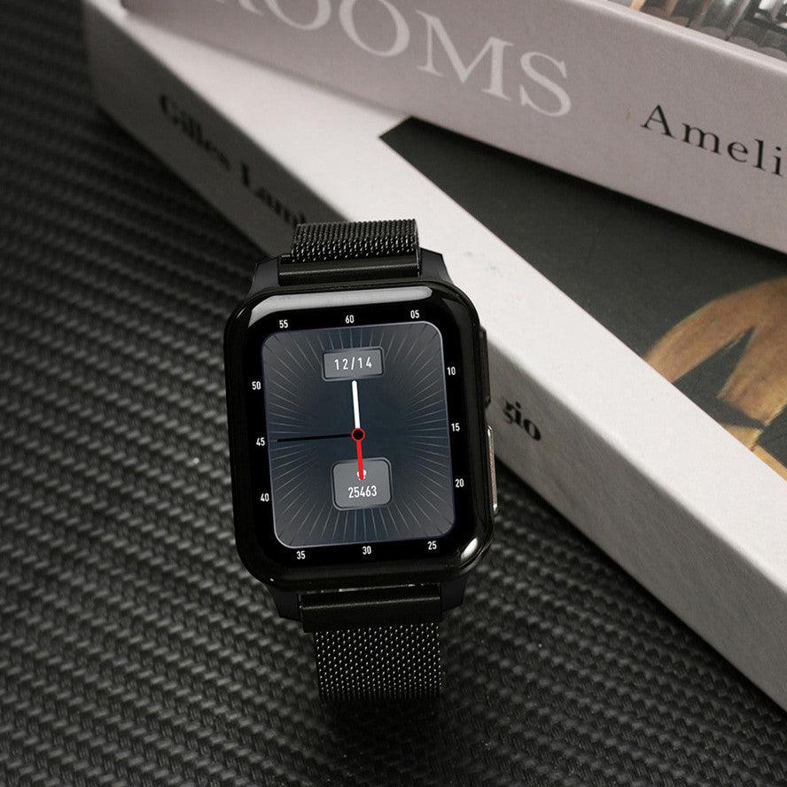 Ecg Body Temperature Heart Rate Blood Pressure Oxygen Weather Music Sports Smartwatch - Trendha