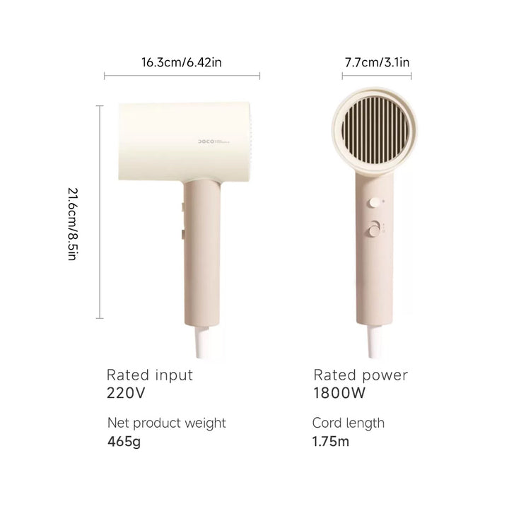 High-Power Anion Hair Dryer for Quick Drying and Hair Care