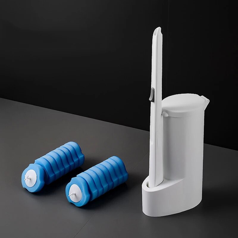 Disposable Toilet Brush Cleaner Kit: Hygienic Bathroom Cleaning Solution