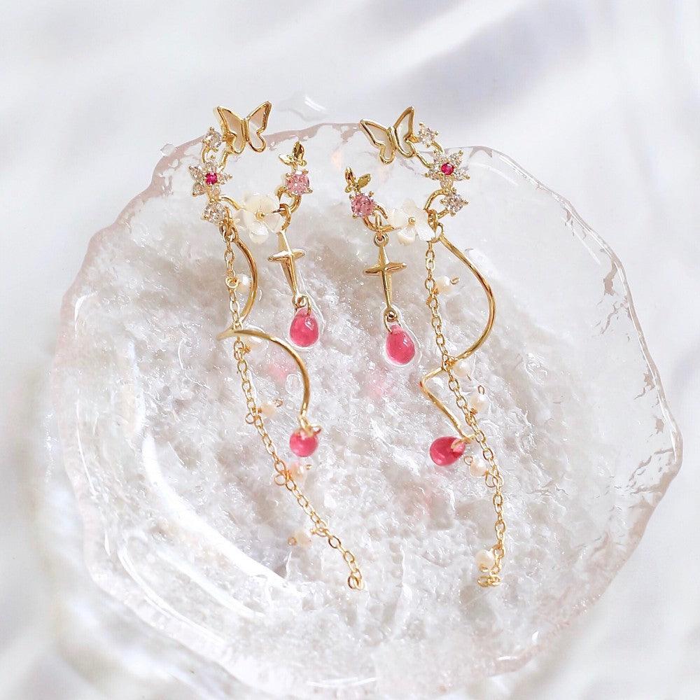 Elegant And Exquisite Color Gilded Earrings - Trendha