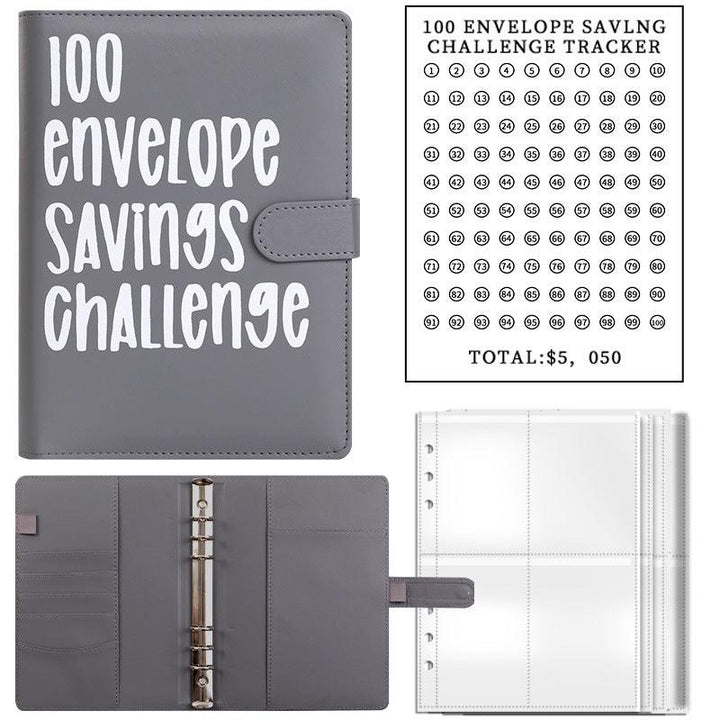 Envelope Challenge Binder Couple Challenge Event Cash Envelope Budget Notepad - Trendha