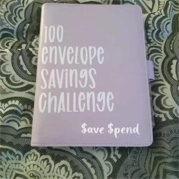 Envelope Challenge Binder Couple Challenge Event Cash Envelope Budget Notepad - Trendha
