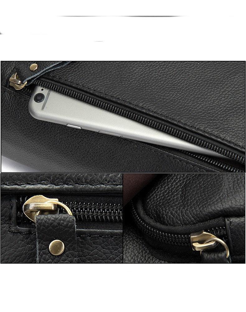 European And American Leather Shoulder Bag For Men - Trendha