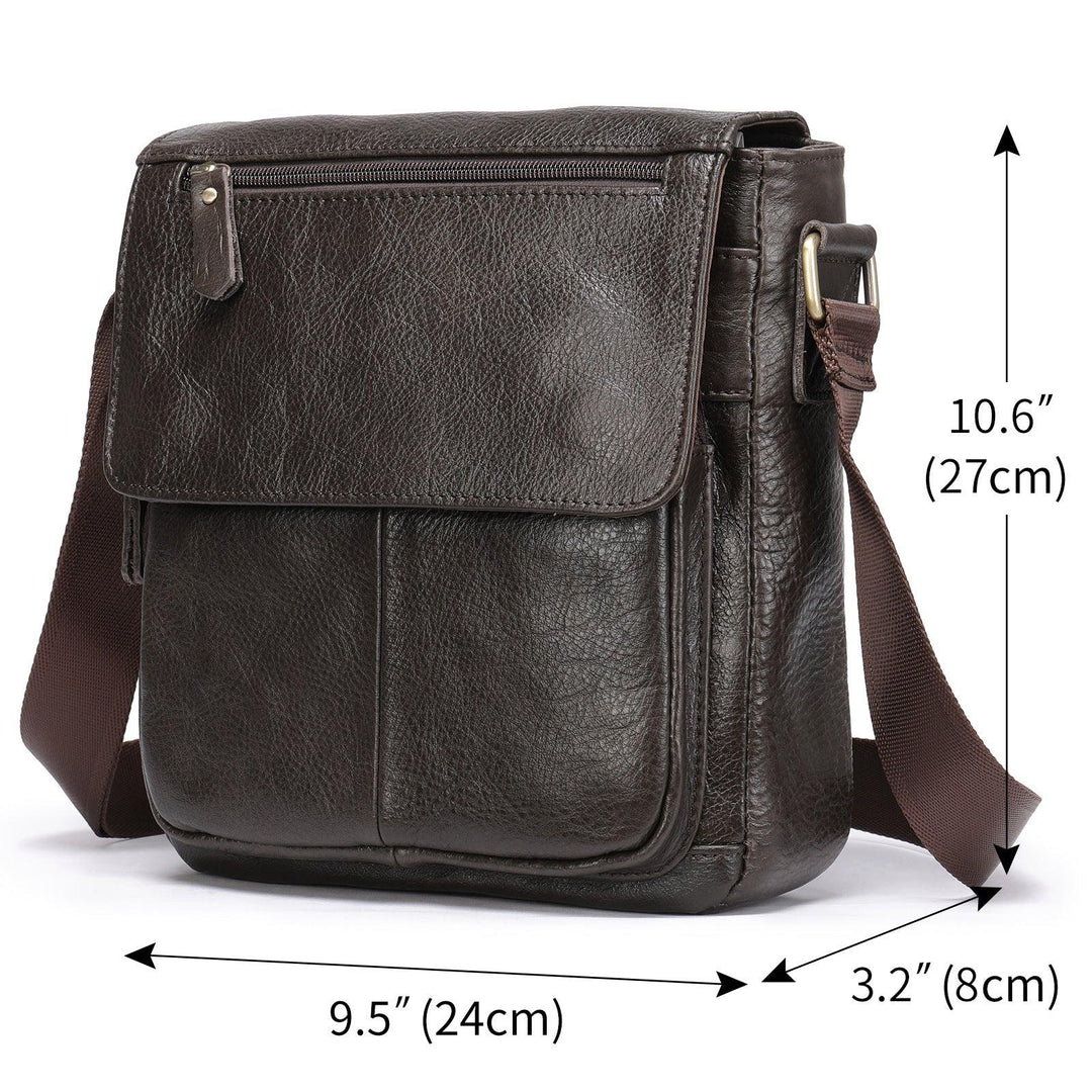 European And American Leather Shoulder Bag For Men - Trendha
