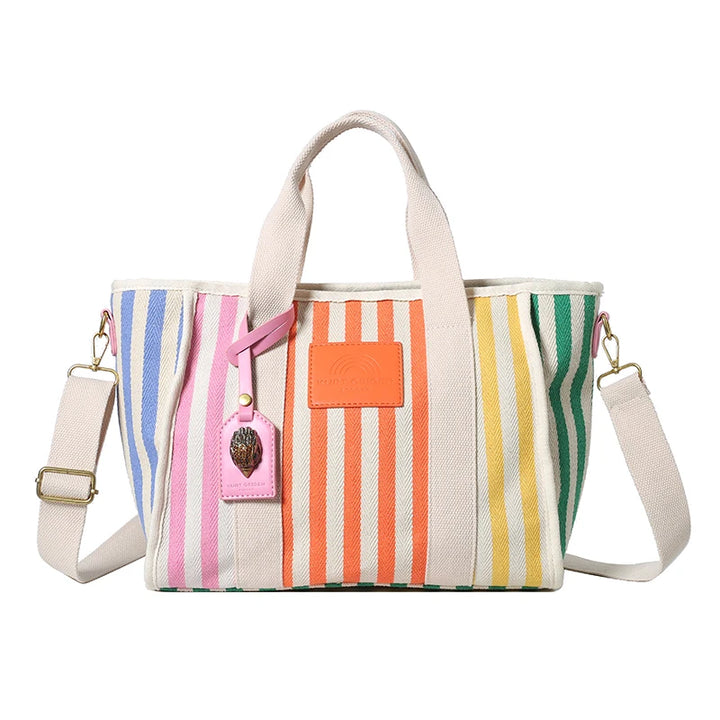 Luxury Colorful Canvas Tote Bag