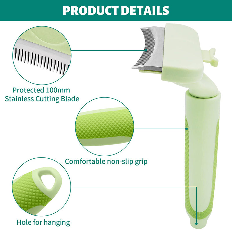 Ergonomic Pet Grooming Brush