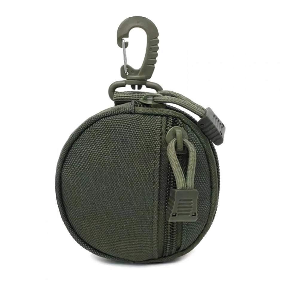 Portable Tactical Dog Treat Pouch with Rotatable Carabiner for Training