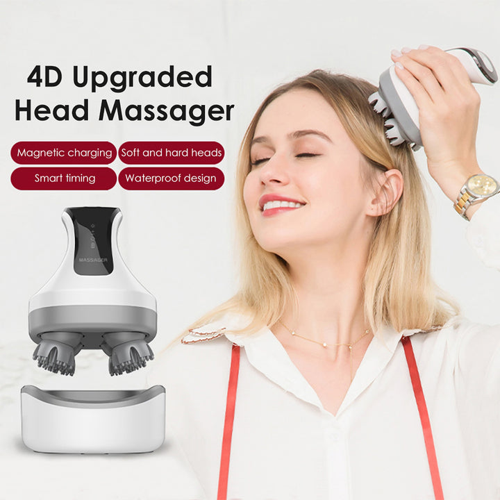 4D Smart Scalp Massager