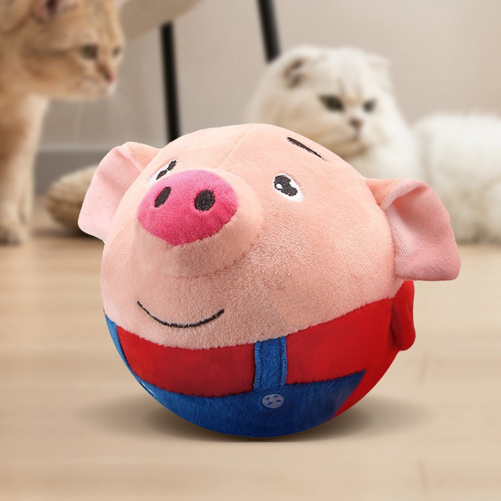 Interactive Bouncing Talking Plush Pet Toy Ball