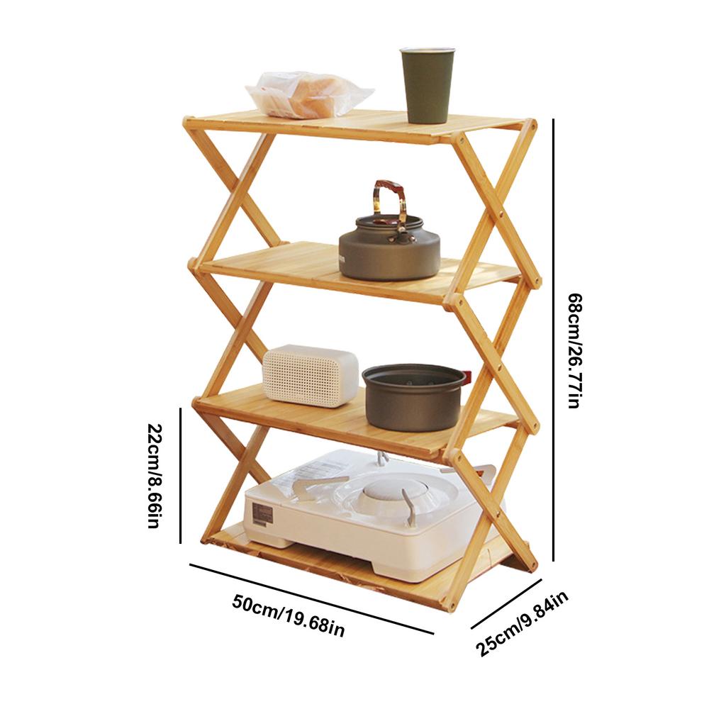 Outdoor Camping Shelf Rack