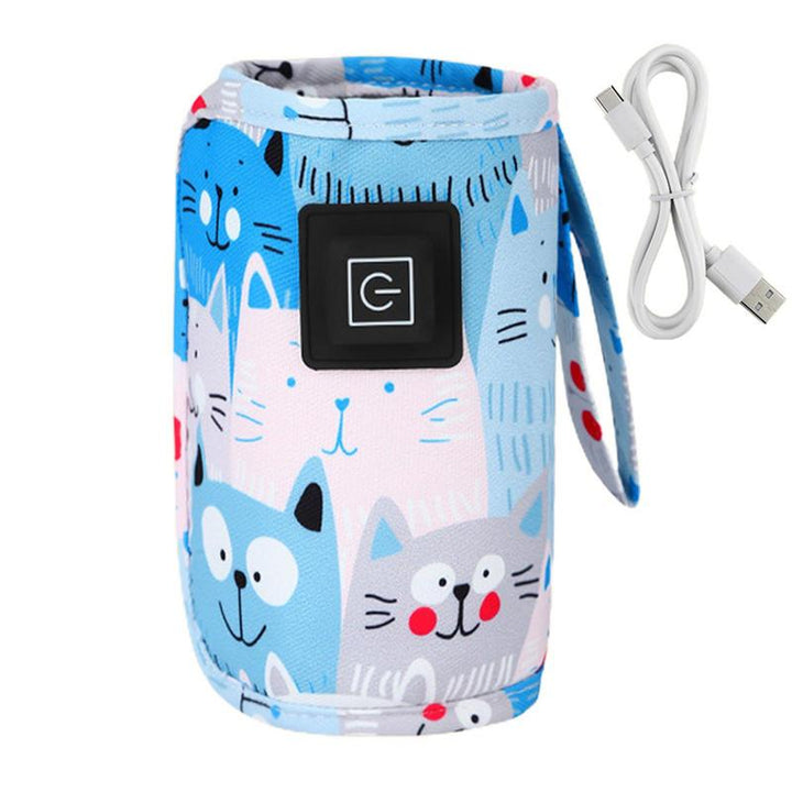 Portable USB Baby Bottle Warmer and Insulated Bag