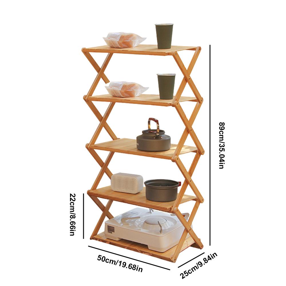 Outdoor Camping Shelf Rack