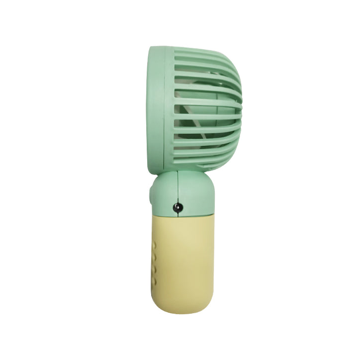Cute USB Mini Handheld Rechargeable Fan - Pocket-Sized, Low-Noise, and Portable