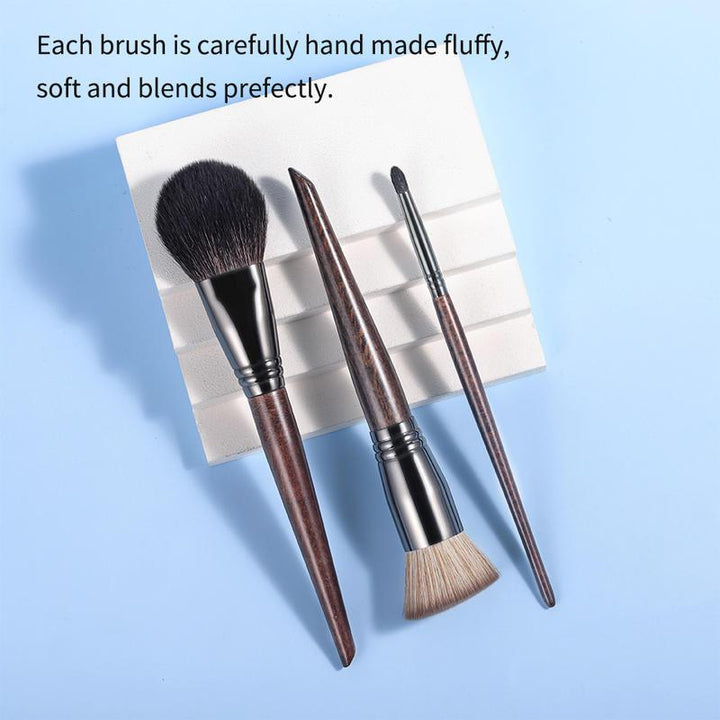 3pcs Professional Makeup Brush Set with Bag