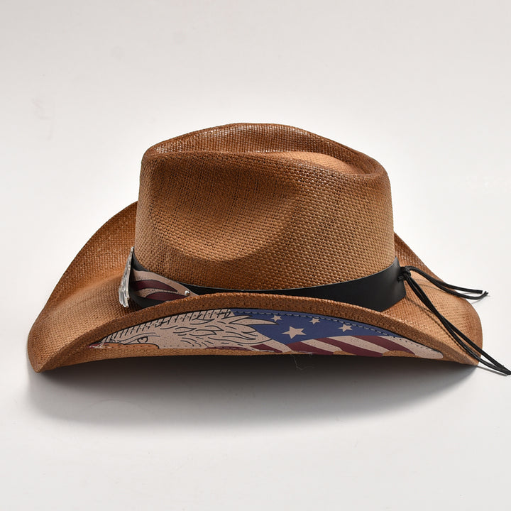 Stylish Straw Western Cowboy Hat for Men & Women