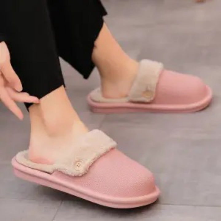 Thick Soled Anti Slip Warm Slippers