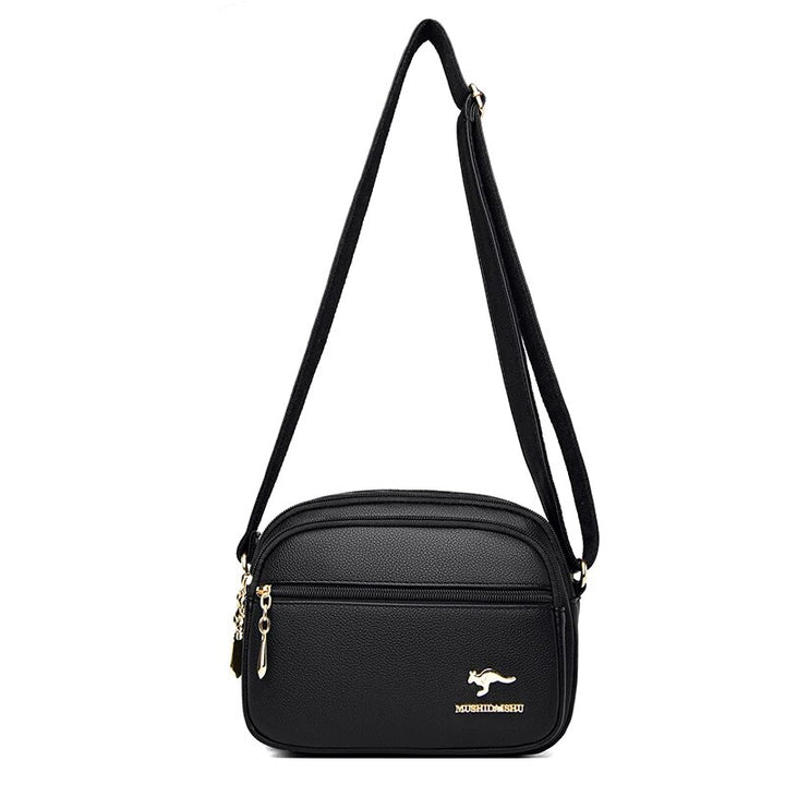 Stylish Multi-pocket PU Leather Shoulder Bag