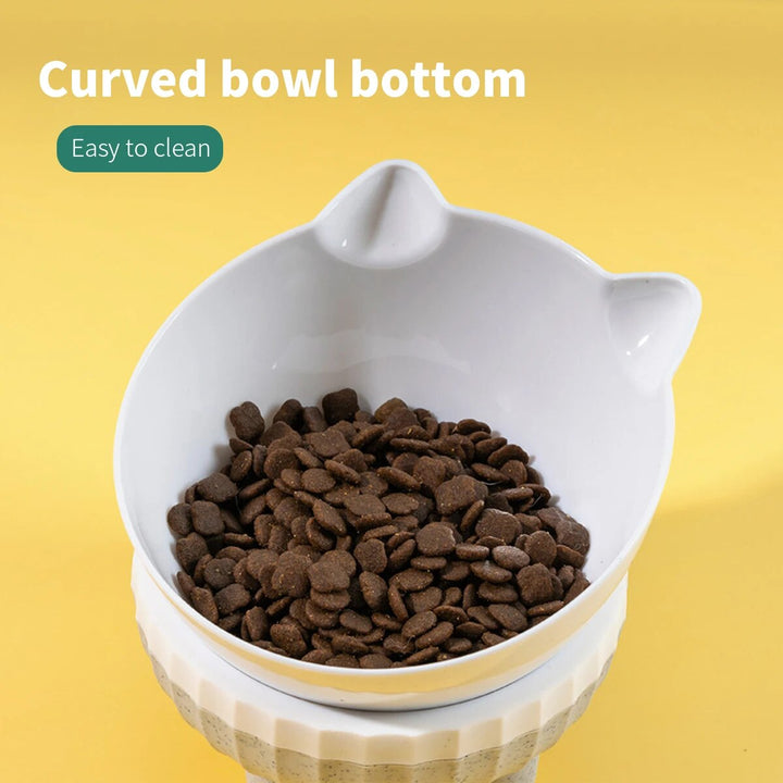 Elevated Cat Bowls with Raised Stand