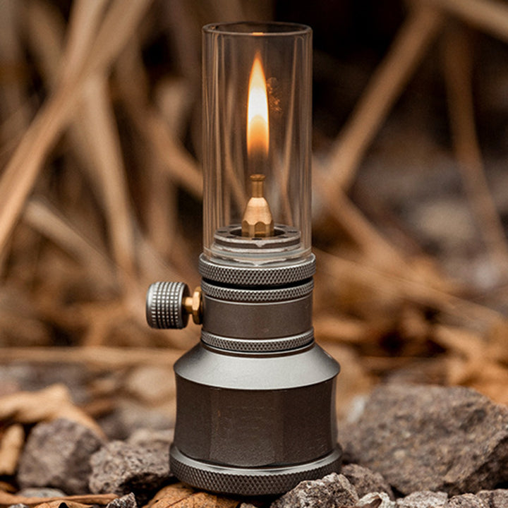 Outdoor Adjustable Gas Lantern for Camping and Hiking