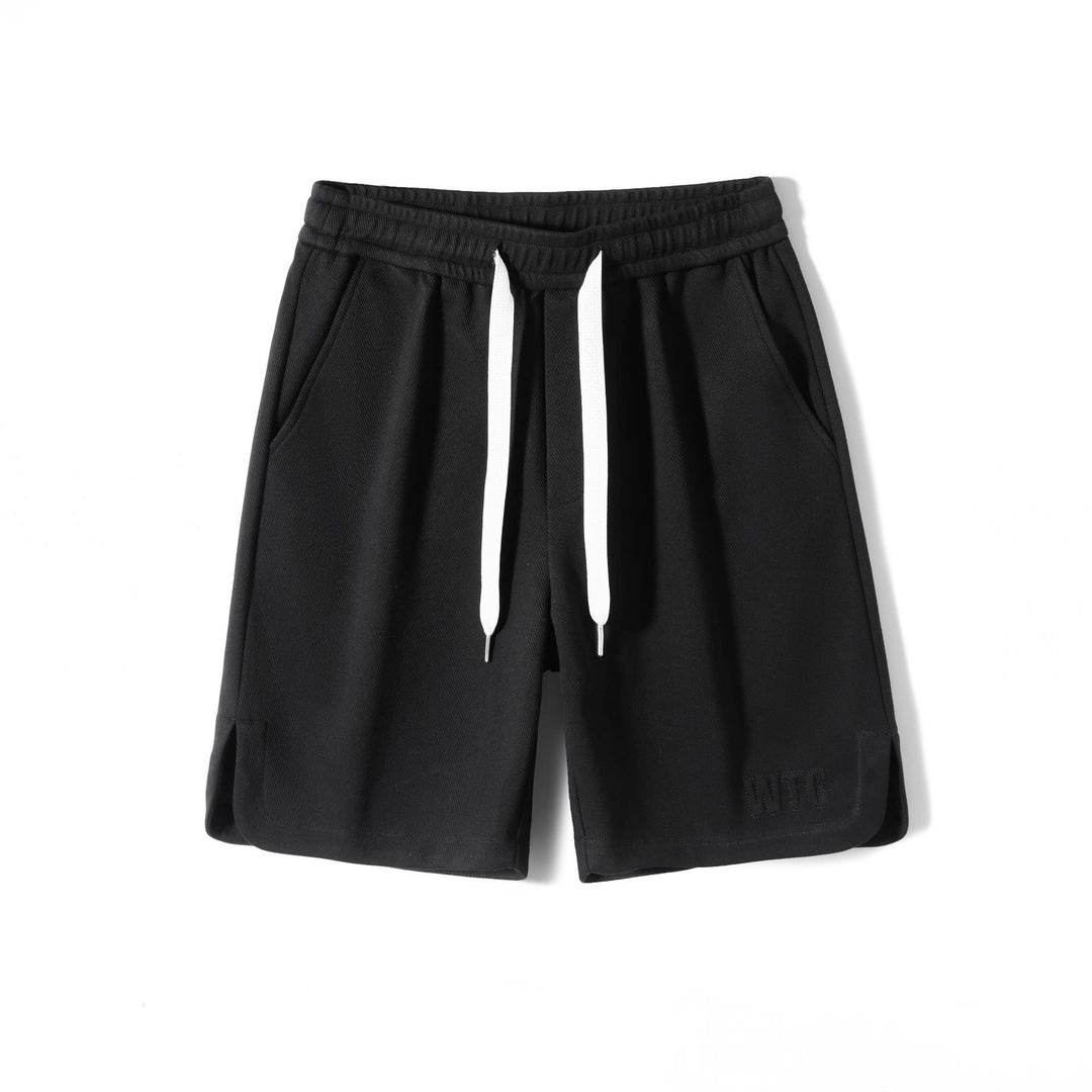 Men's Summer Casual Loose Elastic Knitted Sports Shorts