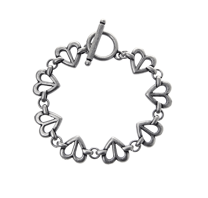 Fashion Bracelet Ancient Silver Love - Trendha