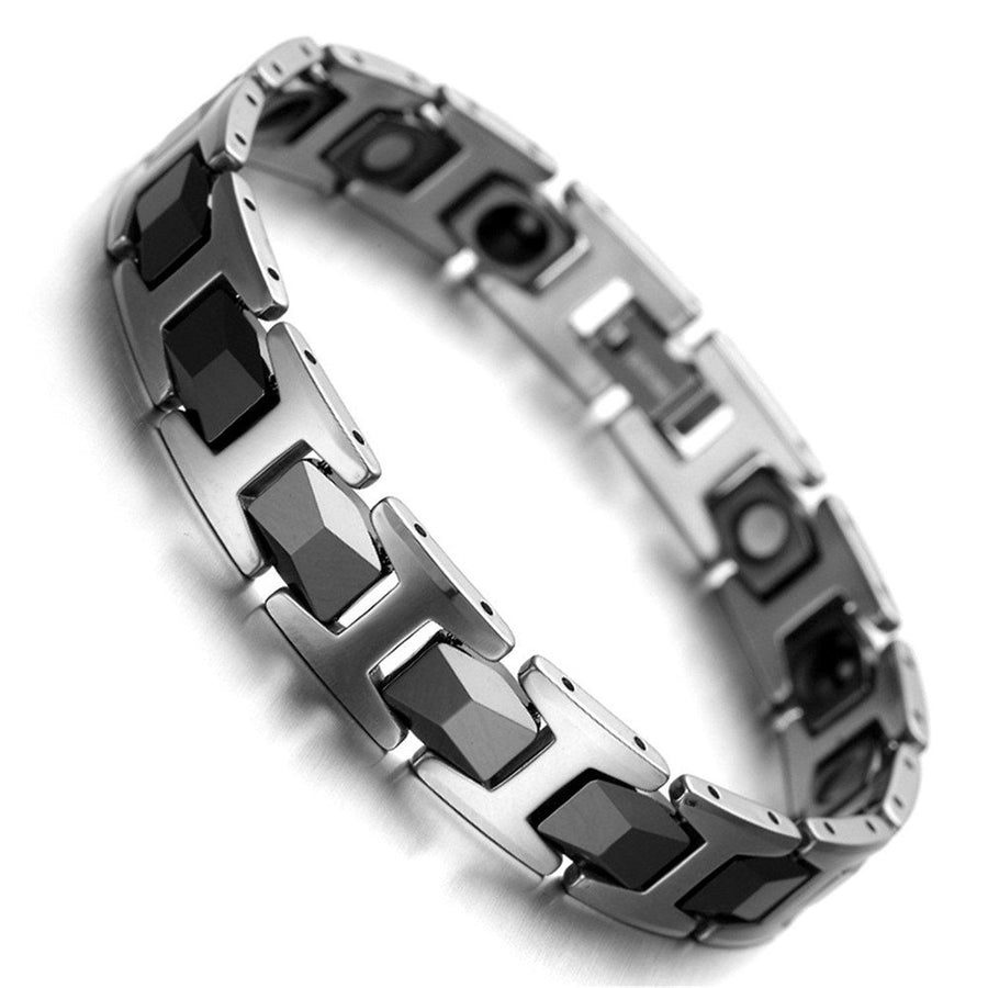 Fashion Fashionmonger Tungsten Steel Men's Bracelet Popular Ornament Bracelet - Trendha