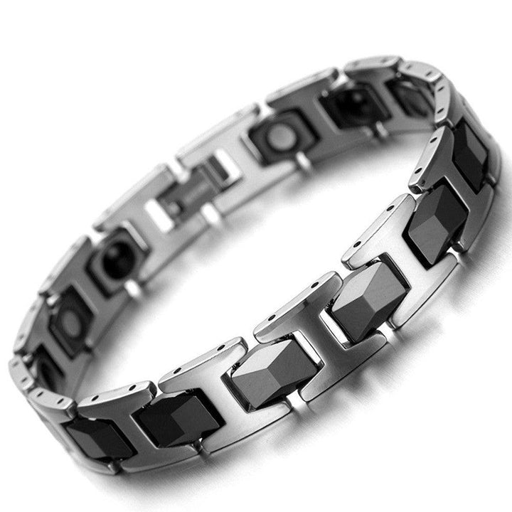 Fashion Fashionmonger Tungsten Steel Men's Bracelet Popular Ornament Bracelet - Trendha