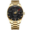 style: Full gold black face
