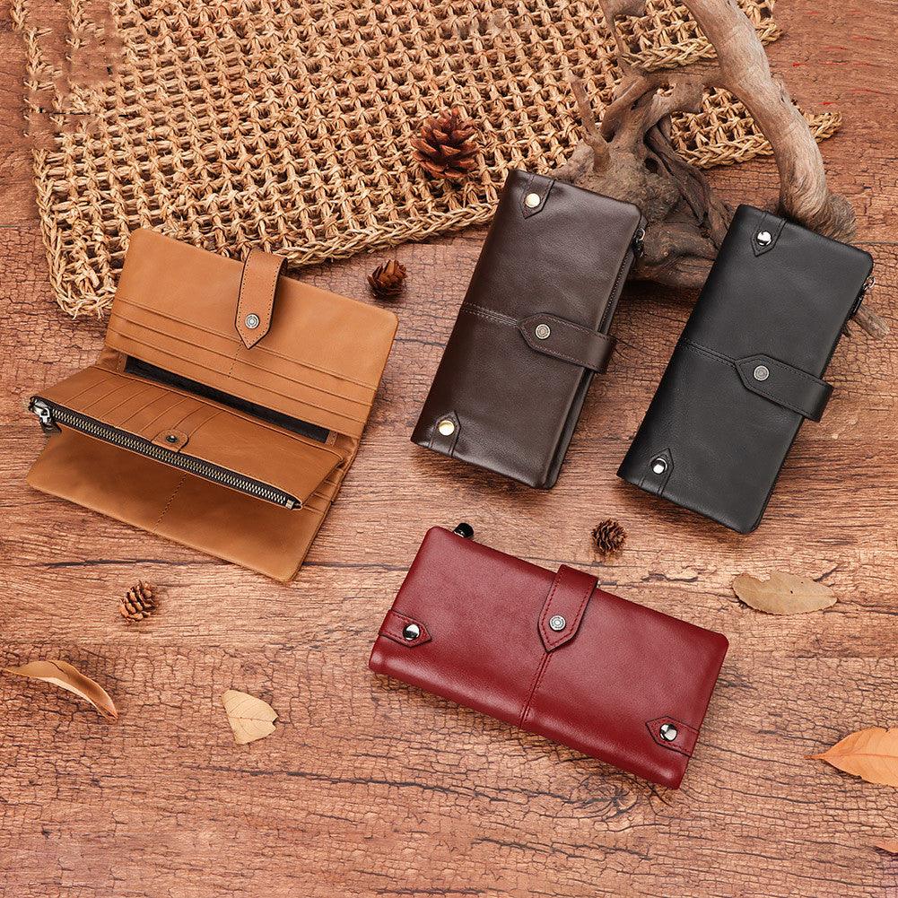 Fashion Personality Leather Wallet For Men And Women - Trendha