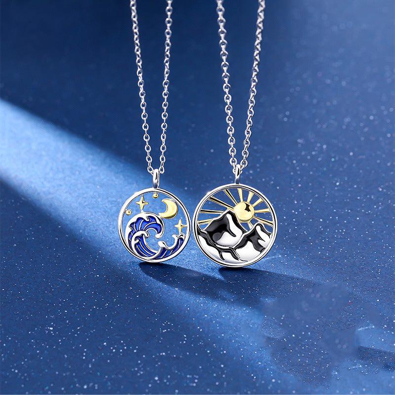 Fashion Sterling Silver Personalized Clavicle Chain