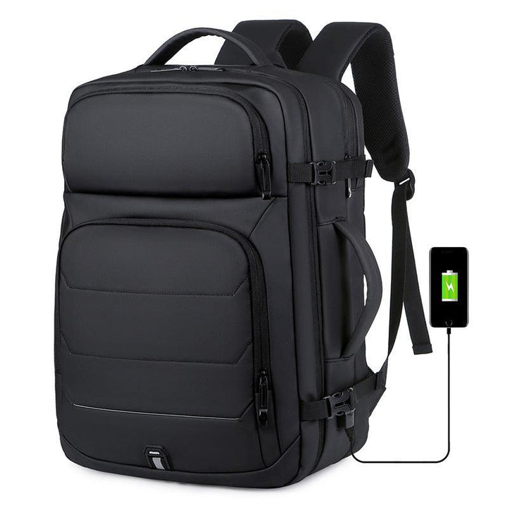 Fashion Student Large Capacity Expandable Travel Backpack - Trendha