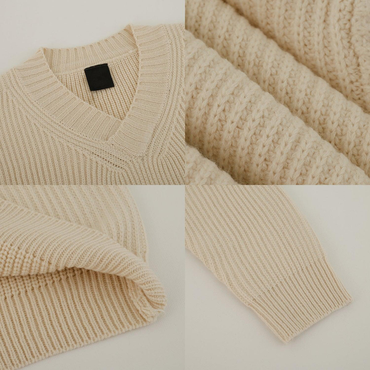 Fashion V-neck Sweater Men's Long Sleeve - Trendha