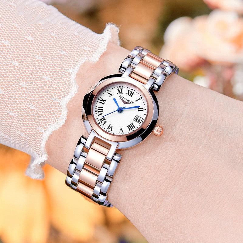 Fashion Women's Waterproof Calendar Watch - Trendha