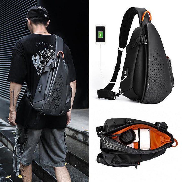 Fashionable Large-capacity Shoulder Bag Motorcycle - Trendha