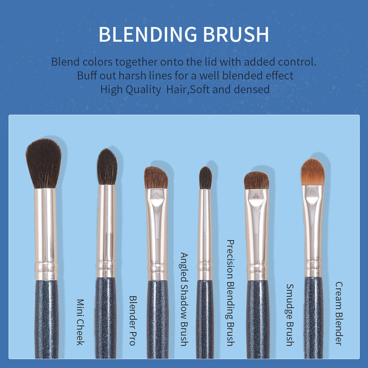 13-Piece Eye Makeup Brush Set