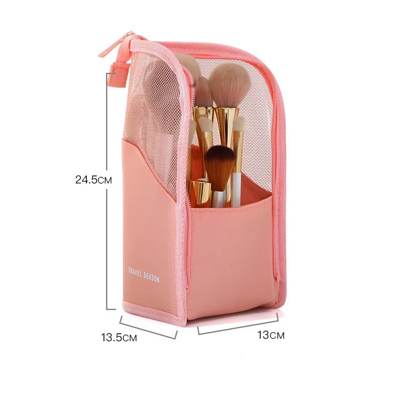 Stand Cosmetic Bag for Women