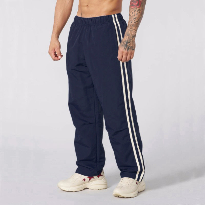 Men's Sports Trousers Straight Woven Quick-drying