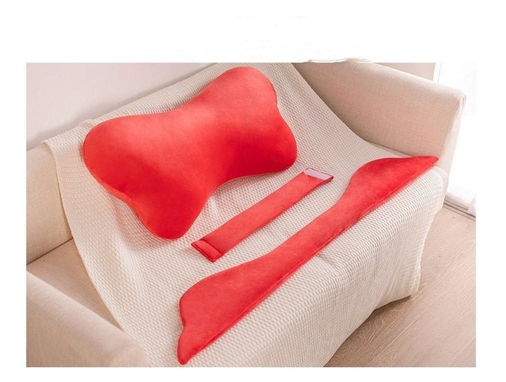 Red Bow Pillow Room Decoration