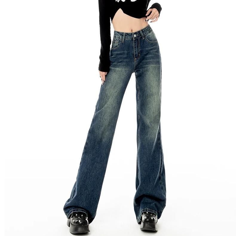 High Waist Vintage Flared Jeans