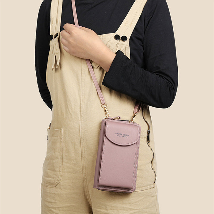 Mobile Phone Crossbody Bags Clutch Large Capacity Long Wallet Shoulder Bag Women