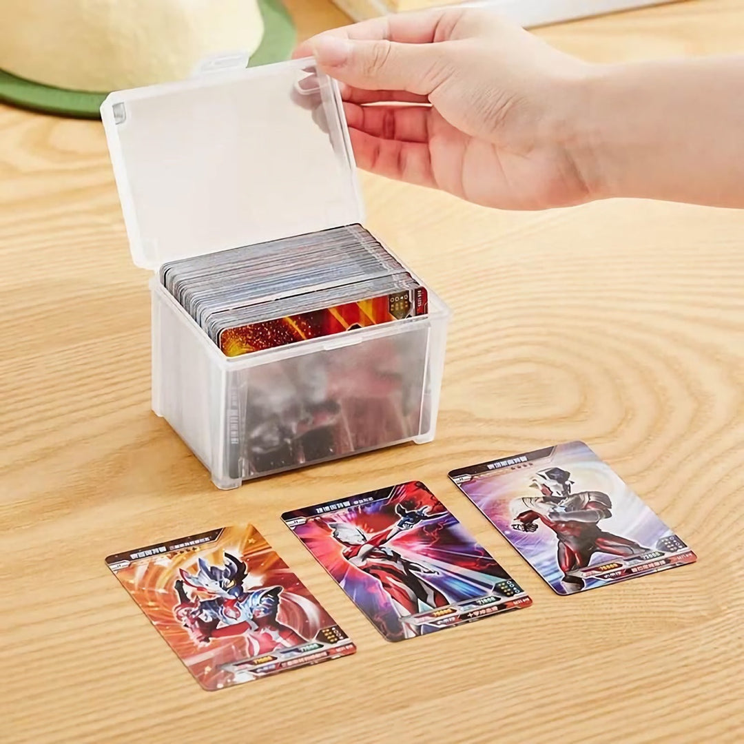 Small Semi-Transparent Plastic Card Cases