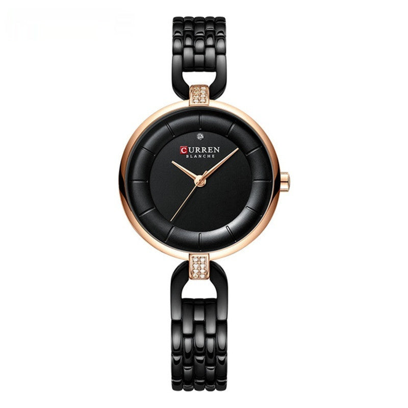 Fashion Women's Rhinestone Watch Waterproof Quartz Watch Rhinestone-encrusted