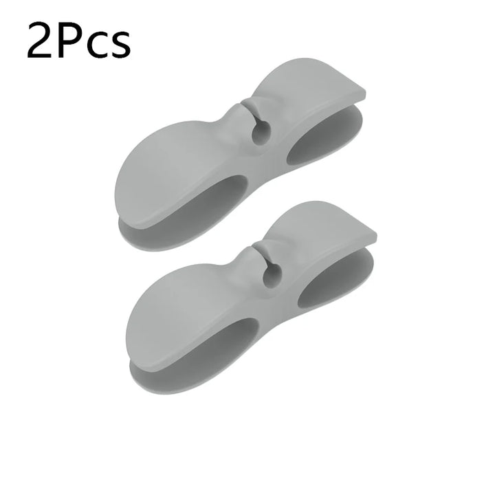 Multi-Use Silicone Cord Winder - Cable Management Clips for Home and Office Appliances