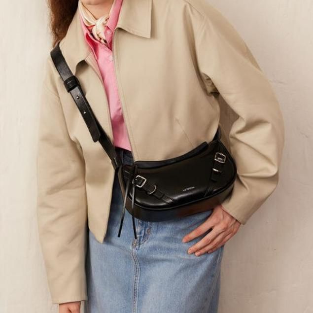 Elegant Shoulder & Crossbody Baguette Bag