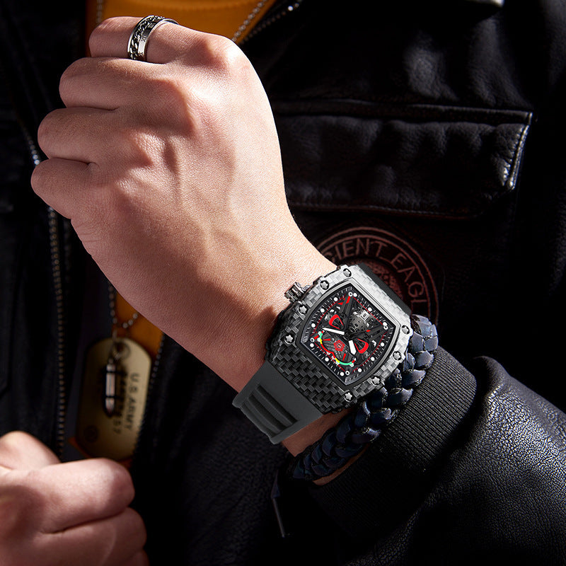 Trendy Waterproof Luminous Men&