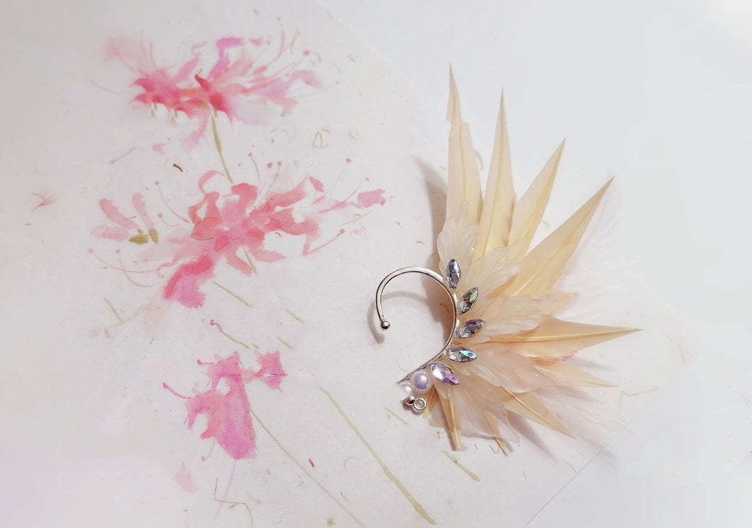 Feather Earrings Angel Wings Jewelry - Trendha