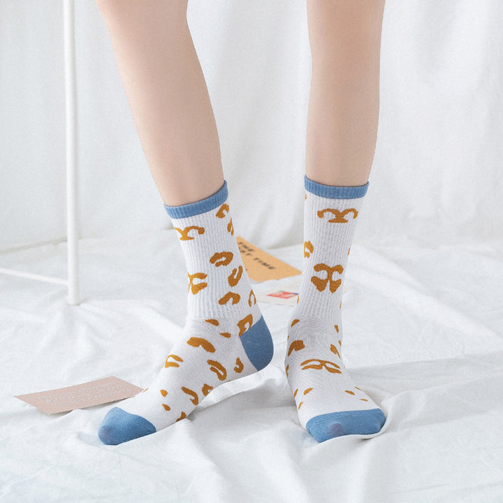 Japanese Cute Pattern Cotton Socks